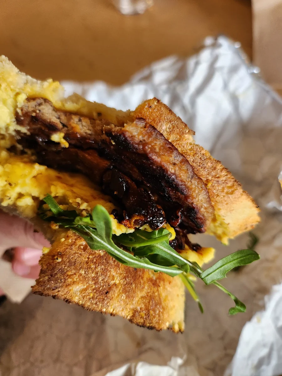 The Forager Vegan Breakfast Sandwich