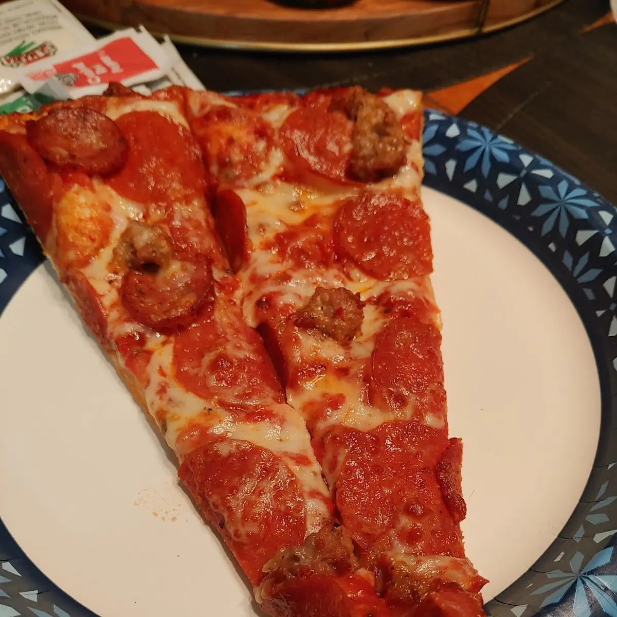 2 Slice 3 Meat Lover's Pizza