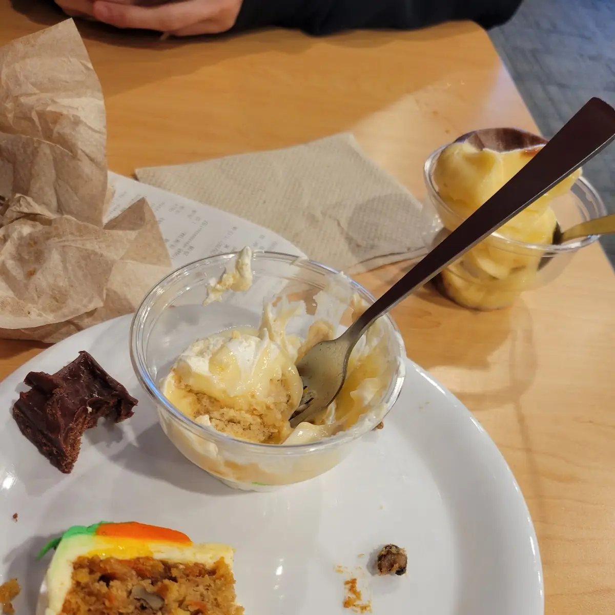 Banana Pudding Fudge Carrot Cake
