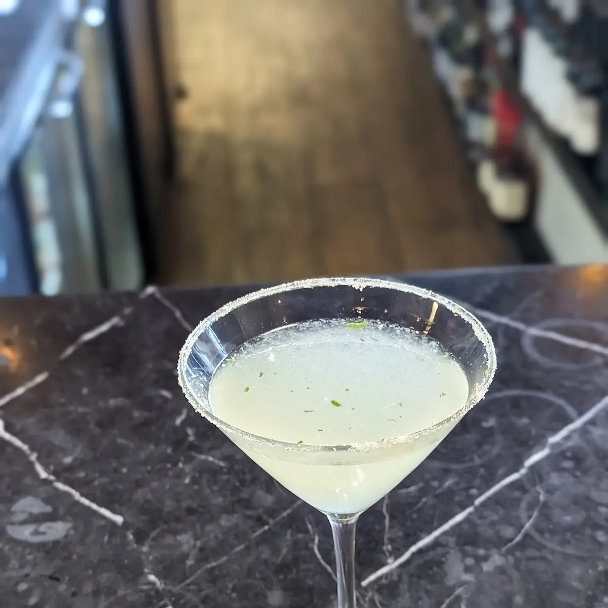 Basil Lemon Drop Martini