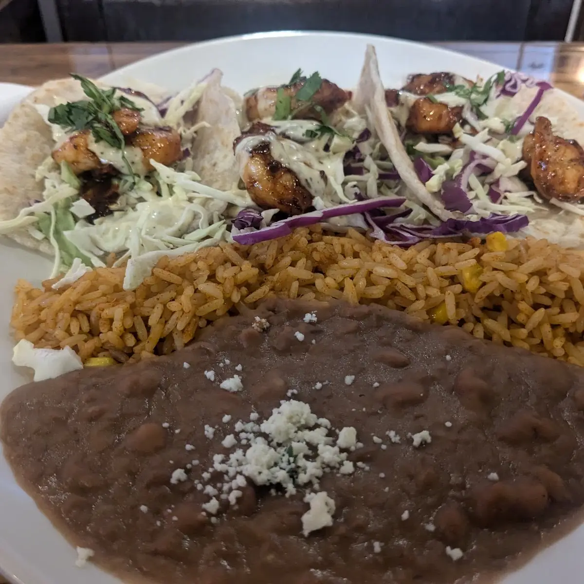 Honey Chipotle Shrimp Tacos