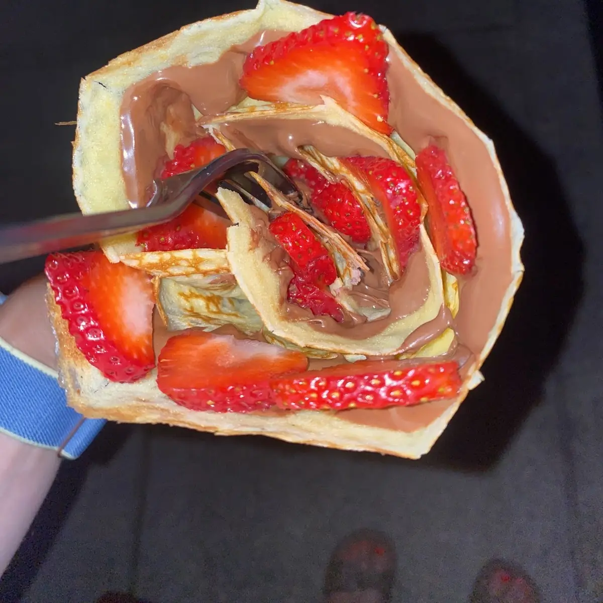 16 Strawberry Cheesecake Crepe