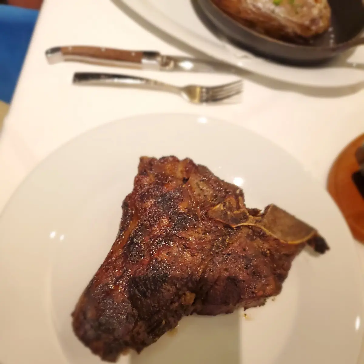 Seared Ribeye Steak with Garnish