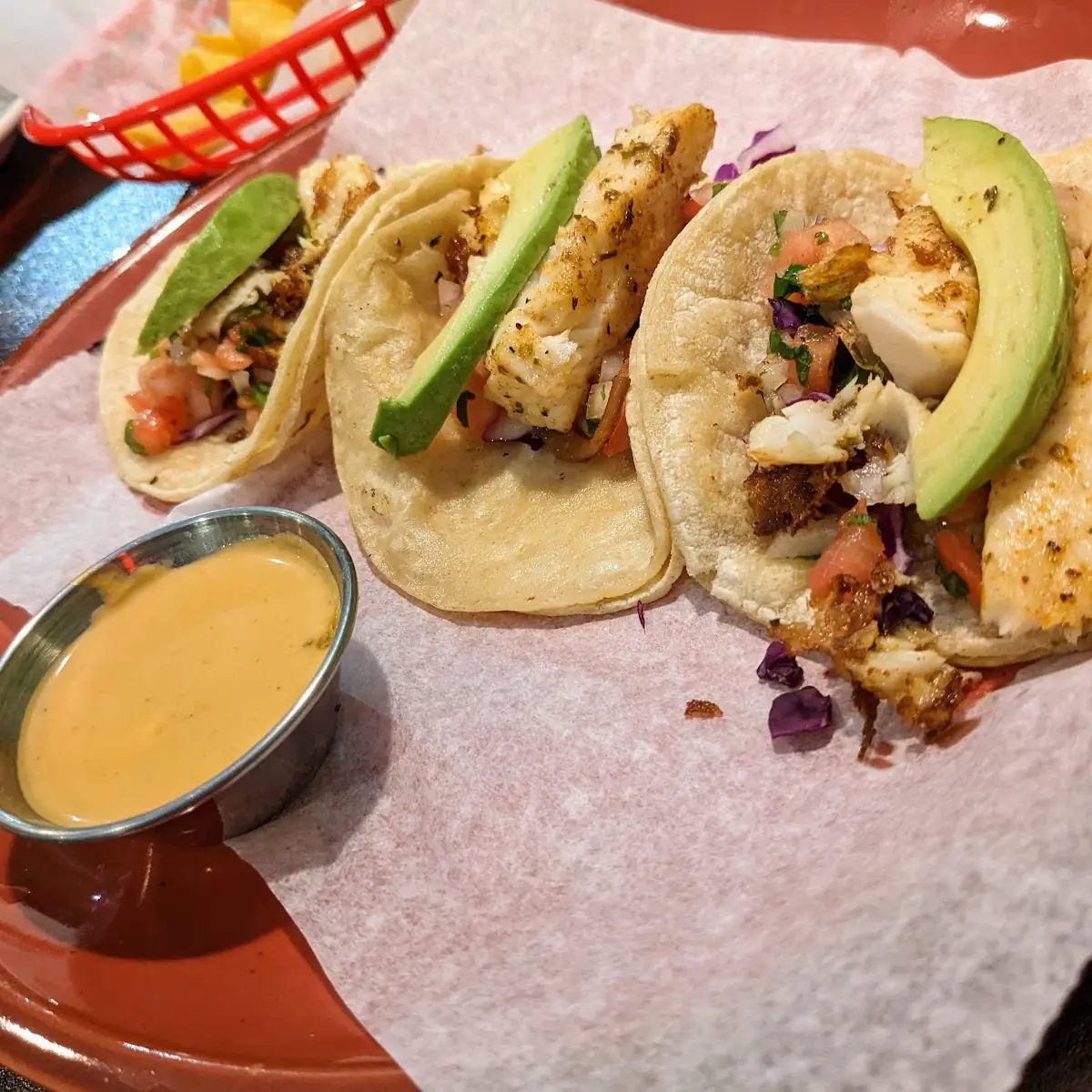 3 Fish Tacos Combo