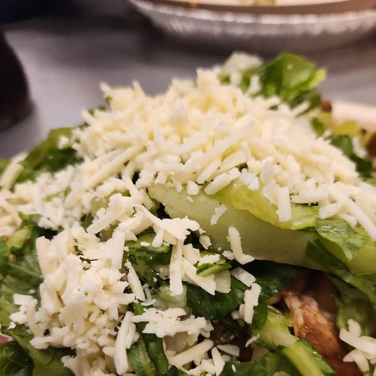 Salad with Shredded Cheese