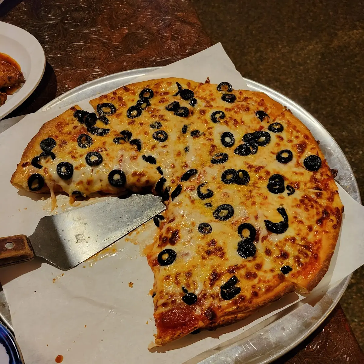 Pepperoni Pizza & Black Olives Pizza