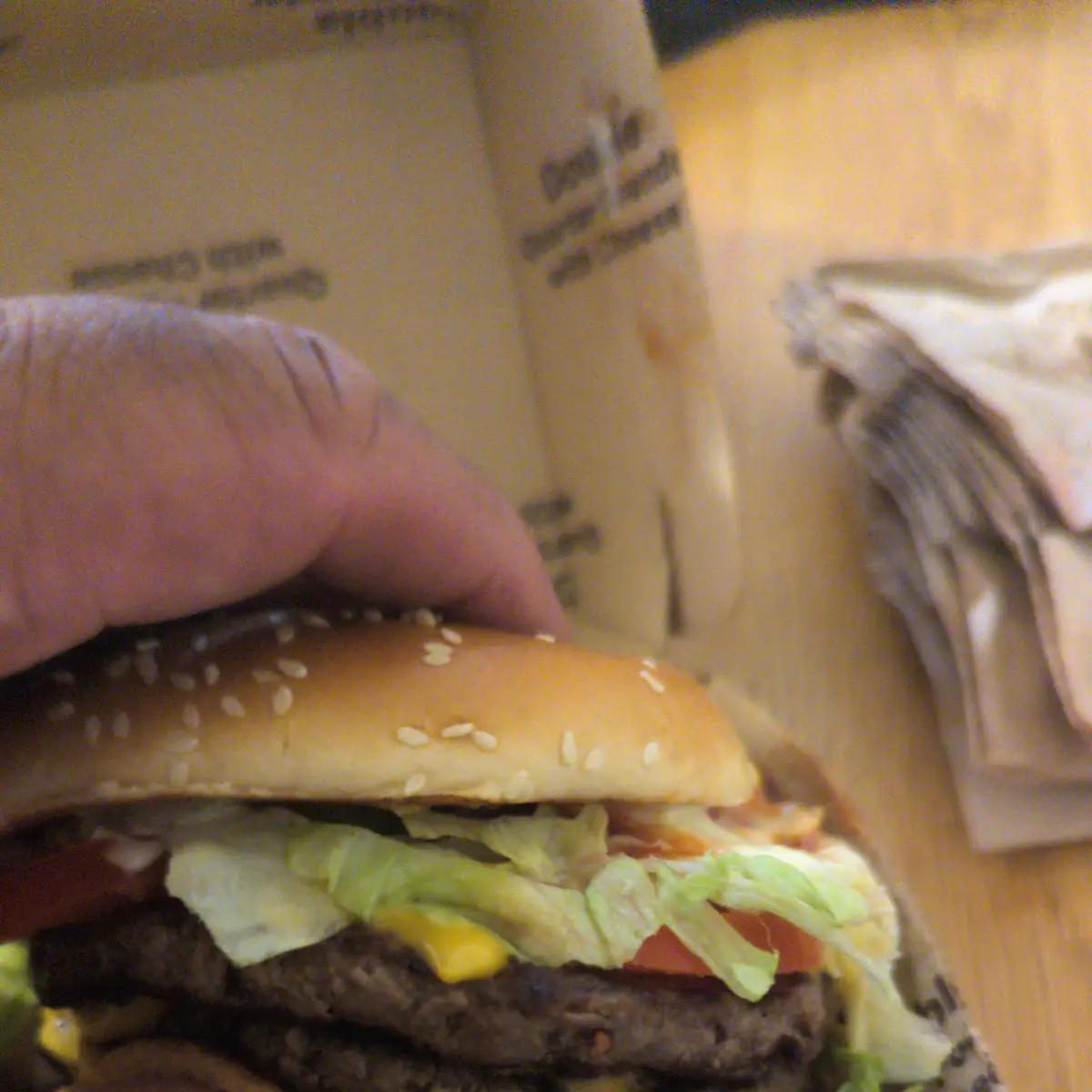 Quarter Pounder Deluxe Burger