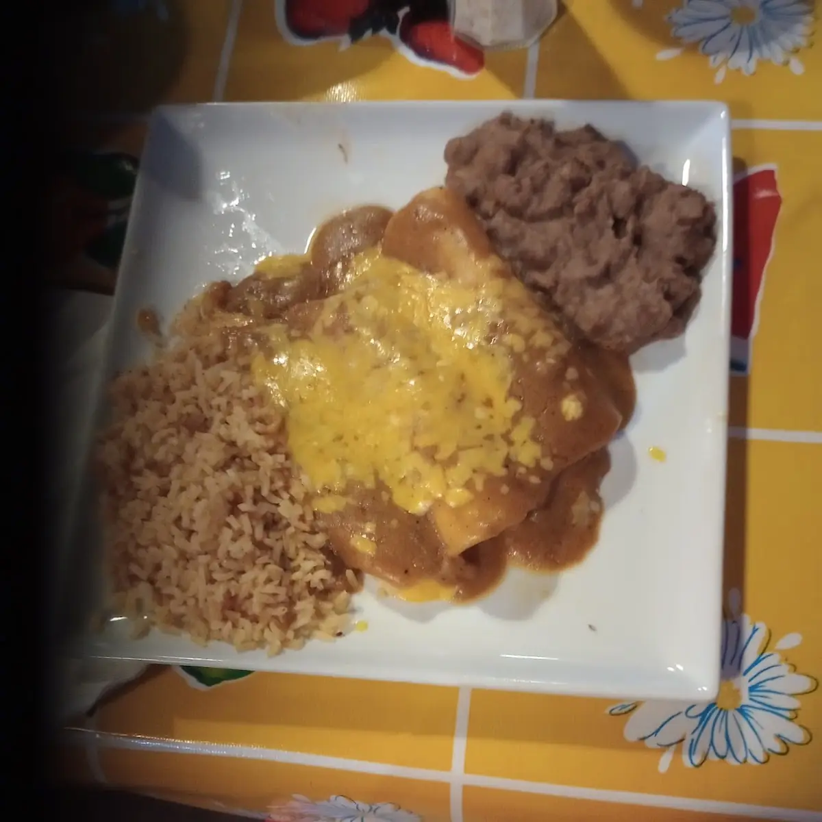 Spinach and Chicken Enchiladas