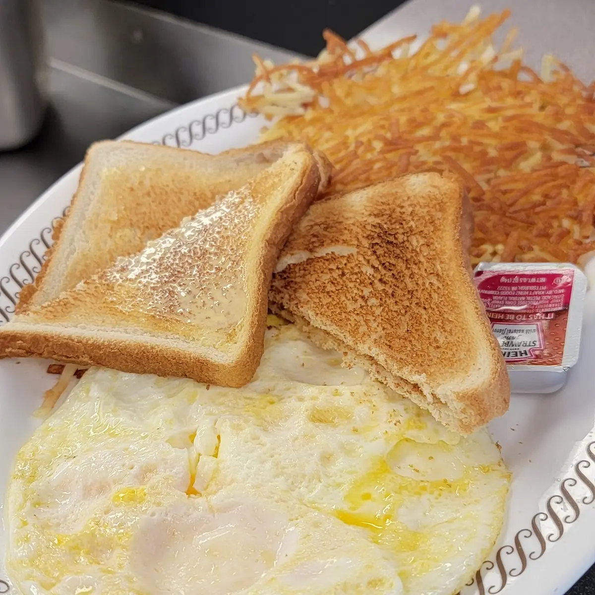 Egg & Cheese Melt Plate