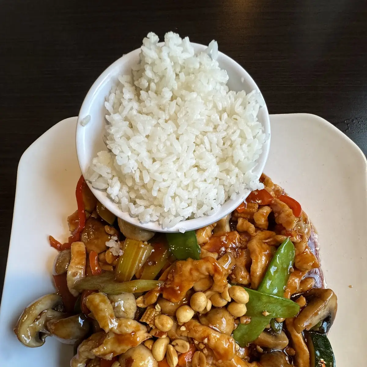 Kung Pao Chicken Fried Rice