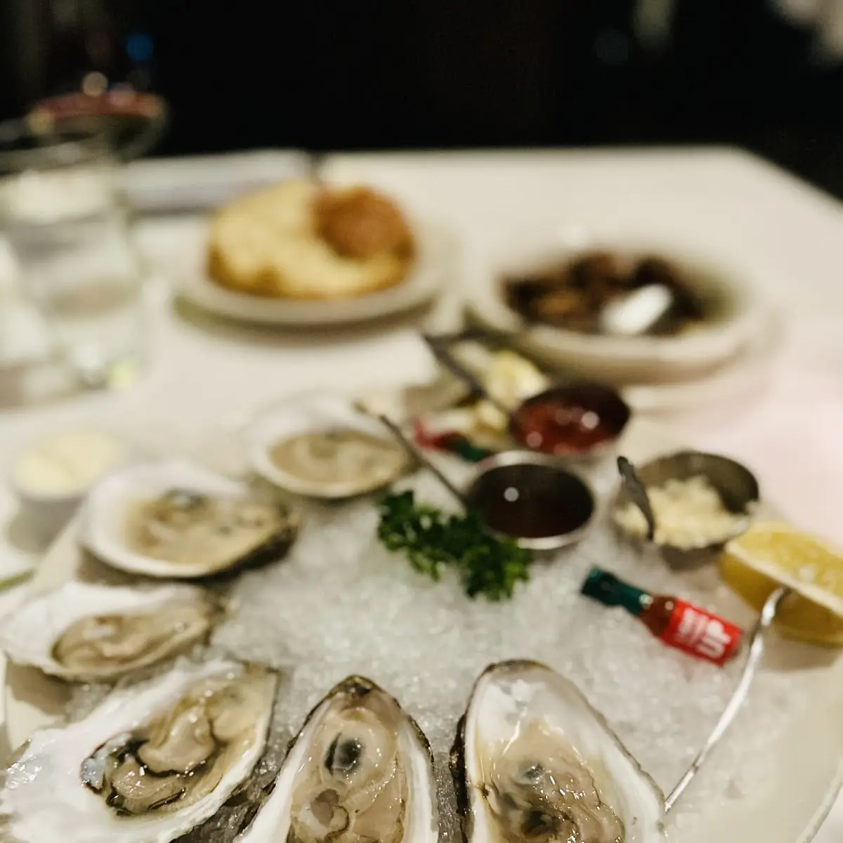 ½ Dozen Oysters on the Half-Shell