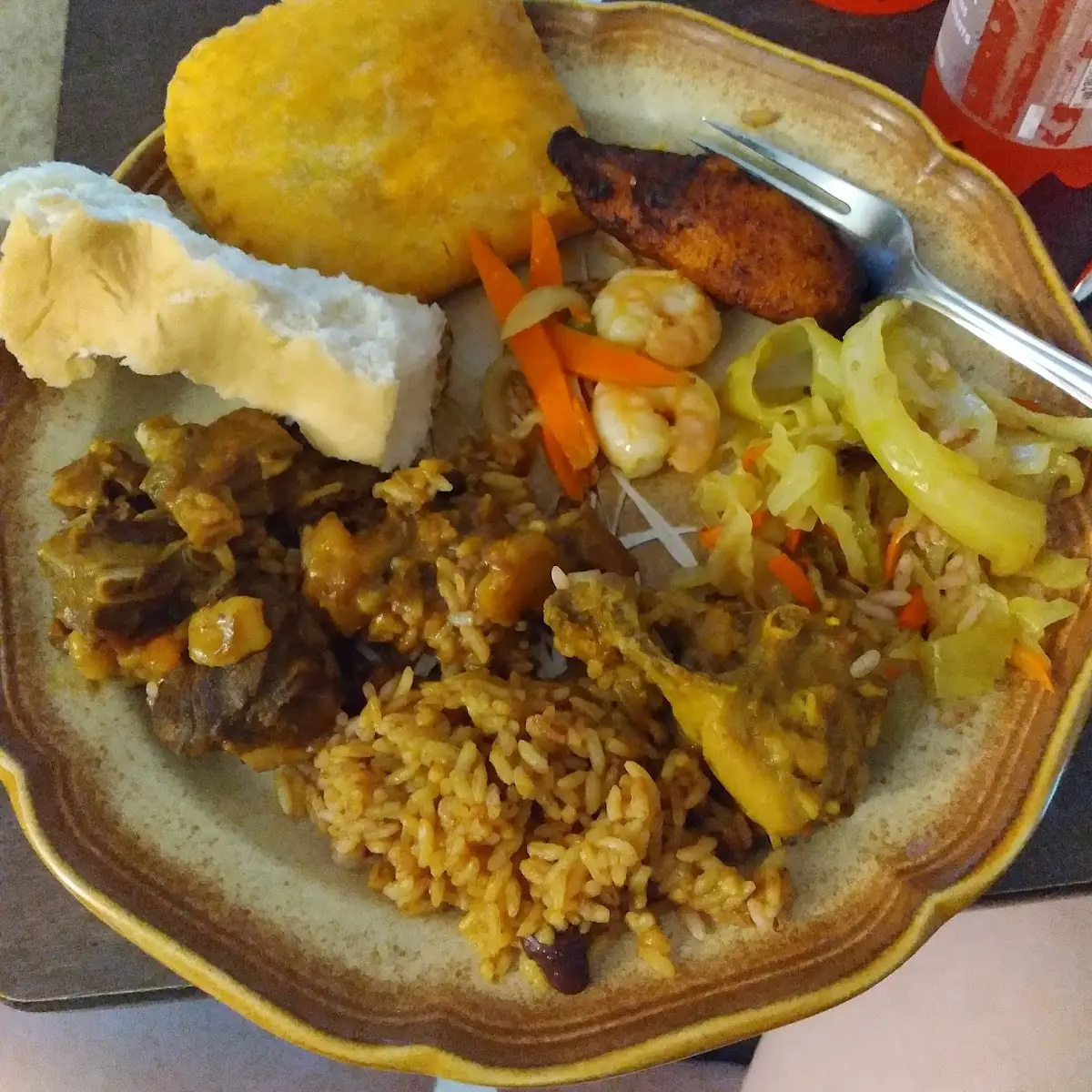 Curry Chicken Rice and Peas Curry Goat