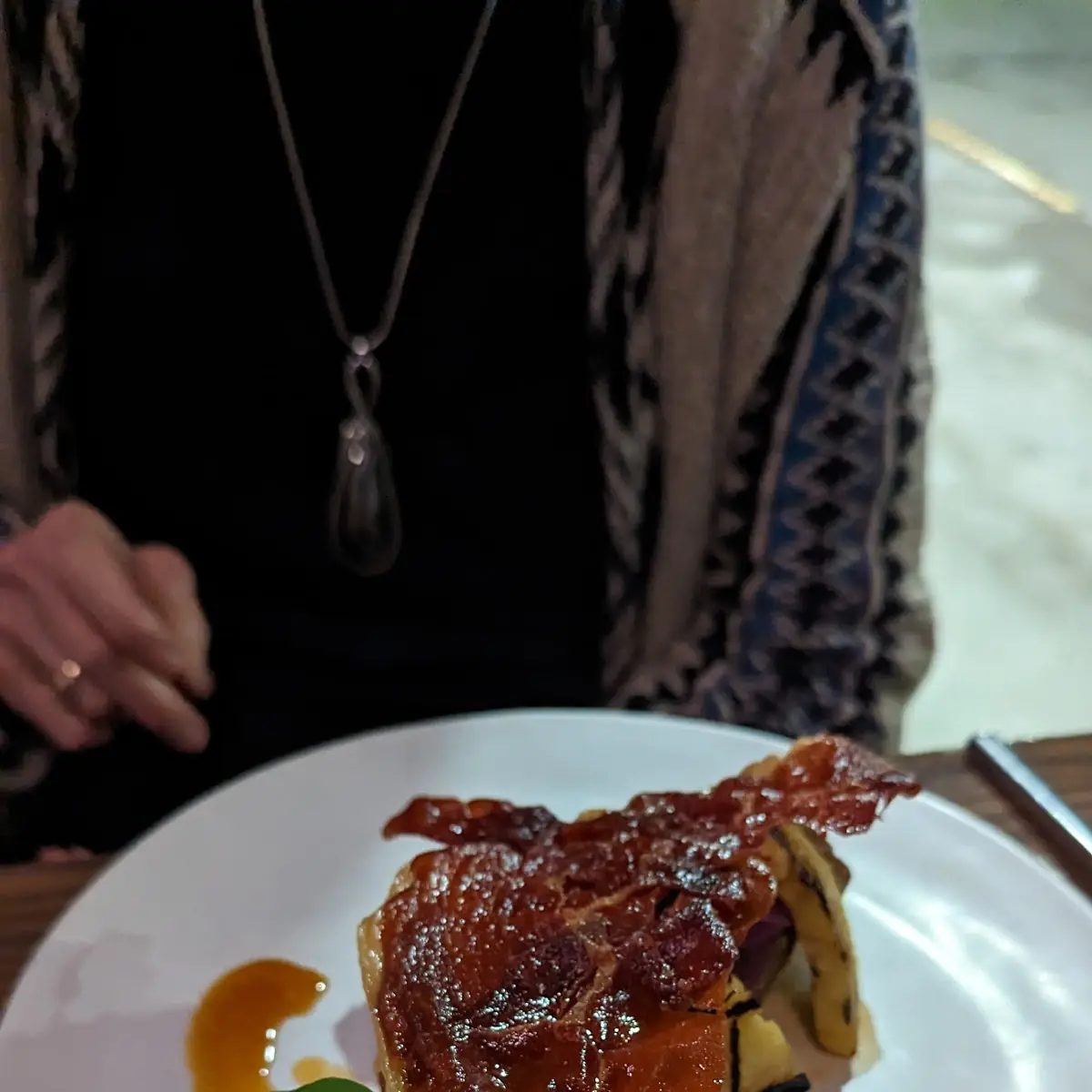 Achiote Glazed Chicken with Mole Coloradito & Charred Allium