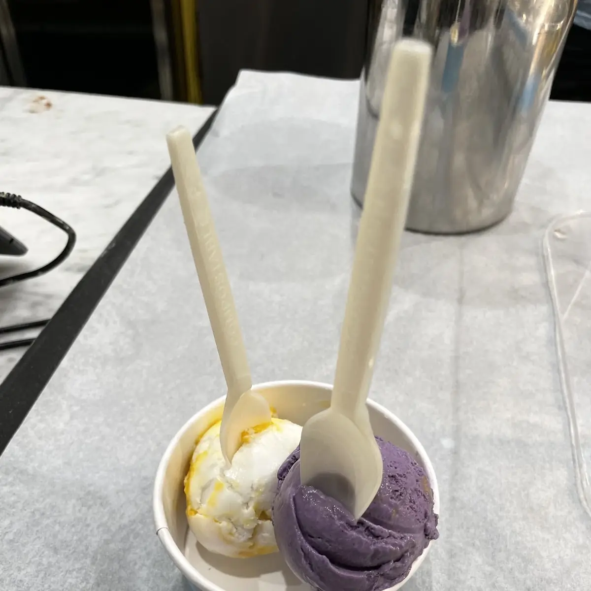 Mango Sticky Rice and Ube