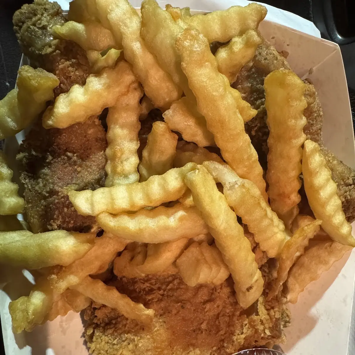 Half Dark Chicken Fried Chicken