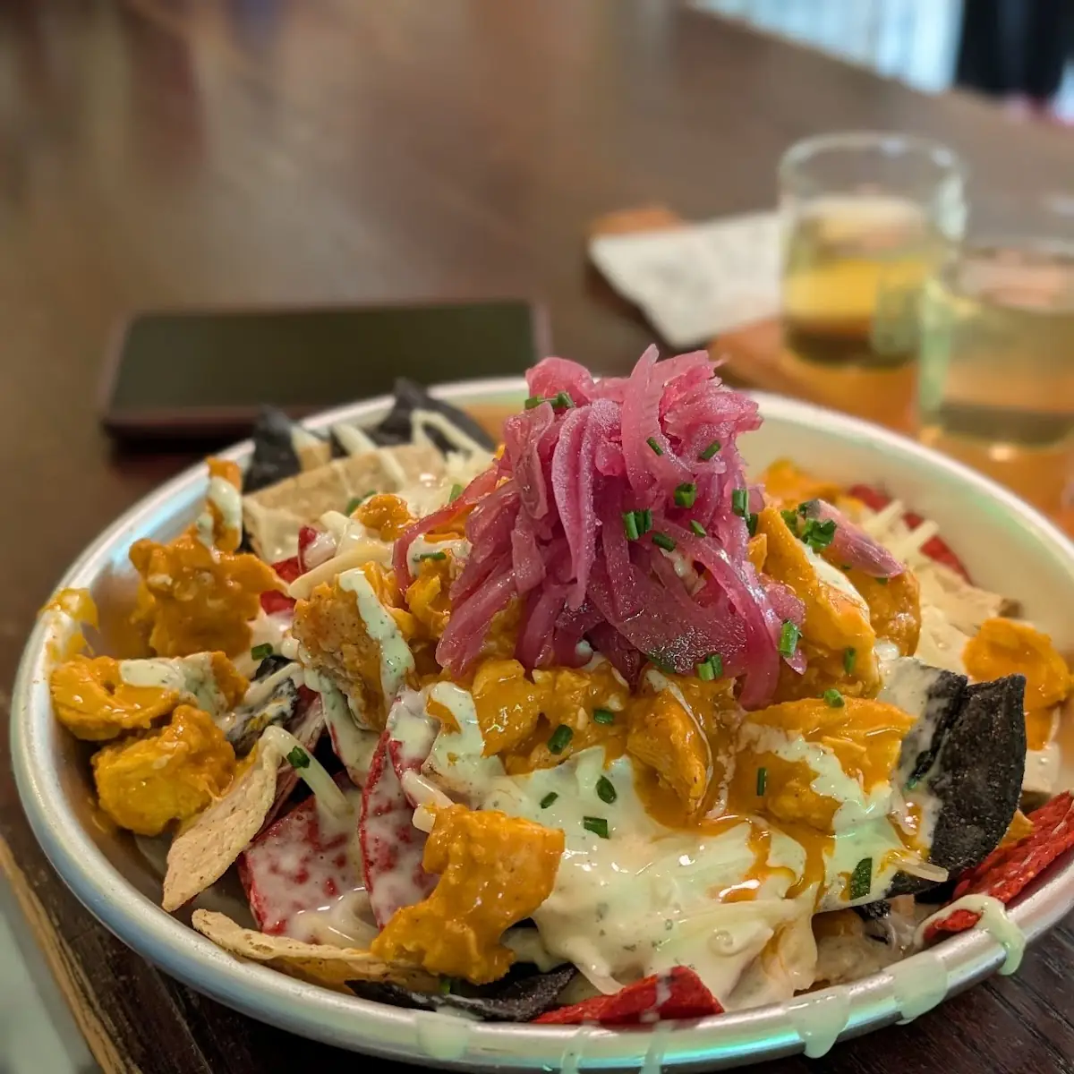 Buffalo Chicken Nachos