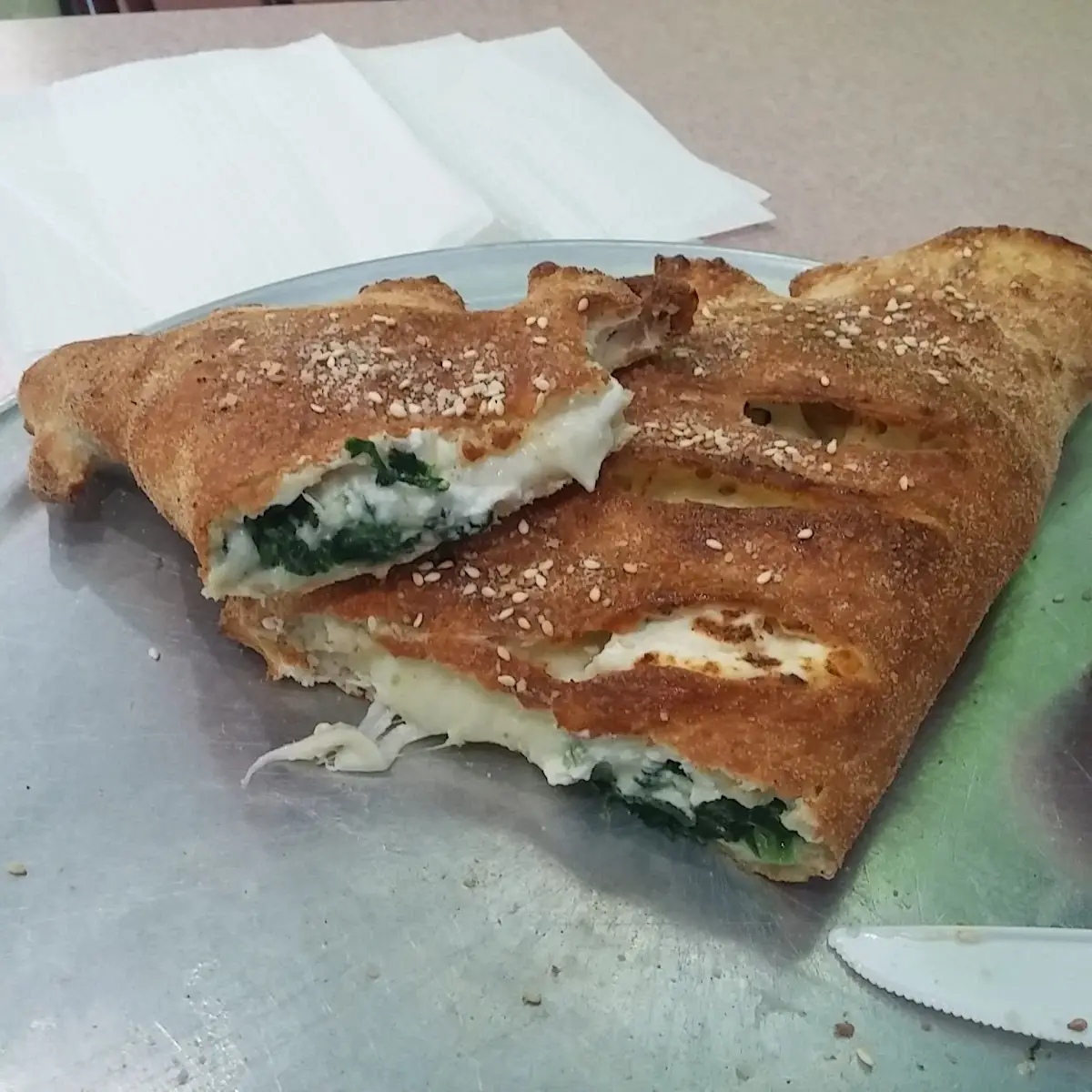 Steak & Cheese Calzone