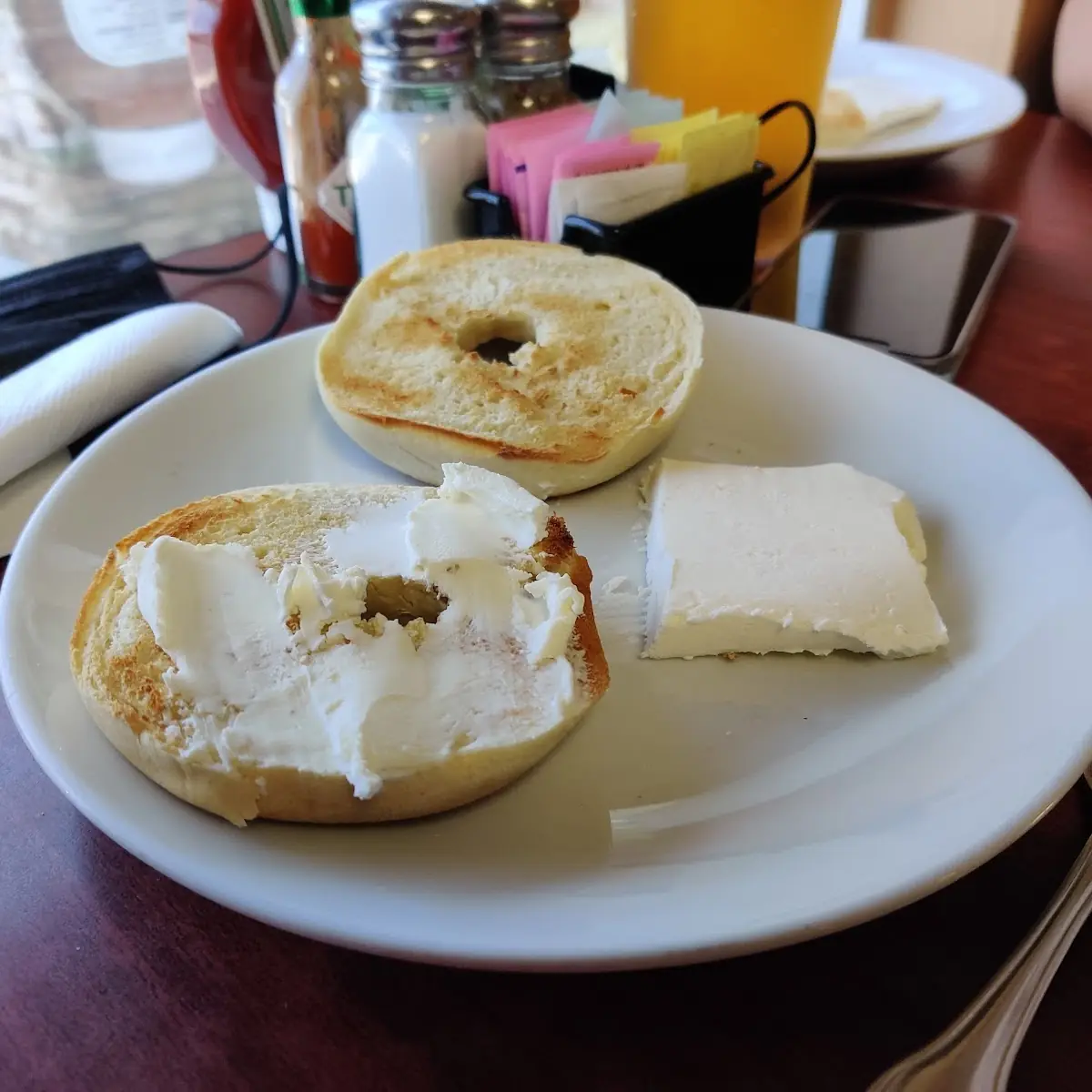 Bagel with Cream Cheese