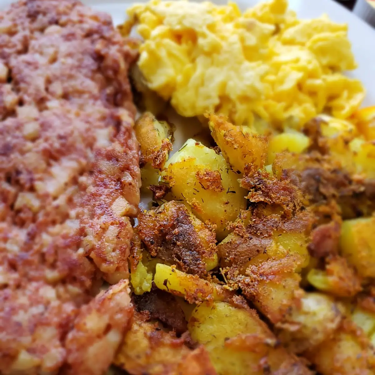 Corned Beef Hash and Eggs