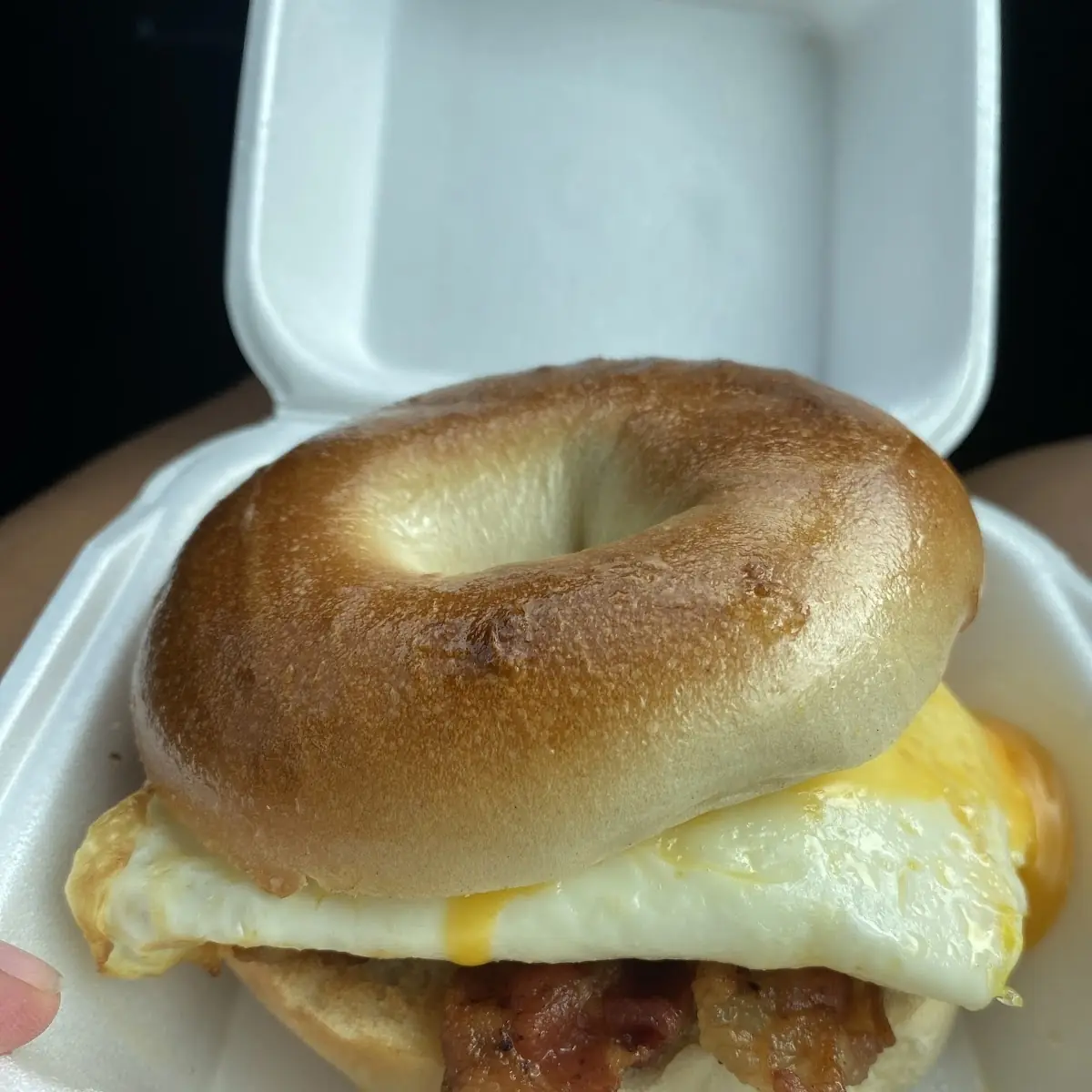 Sausage Egg & Cheese Bagel