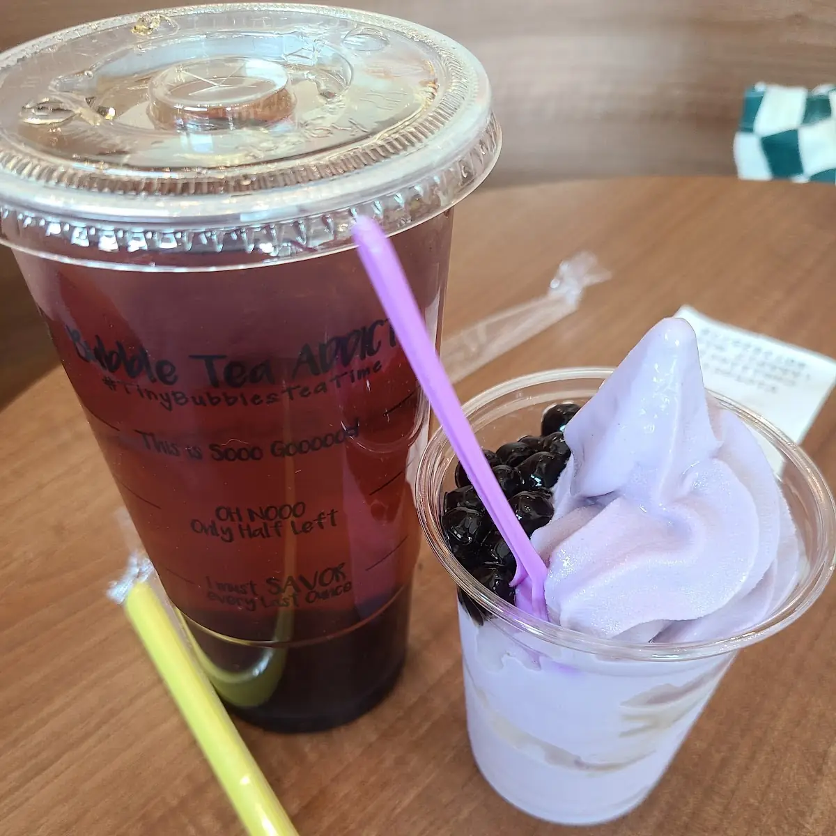 Taro Soft Serve