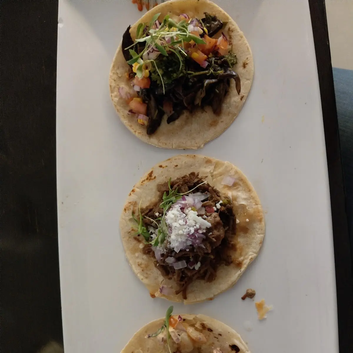 Short Rib and Carne Asada Taco