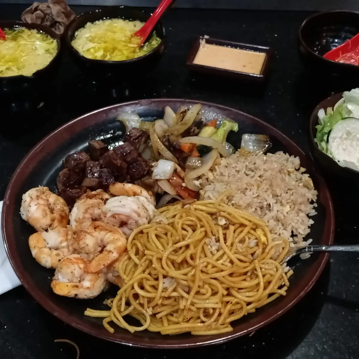 Steak and Shrimp Hibachi