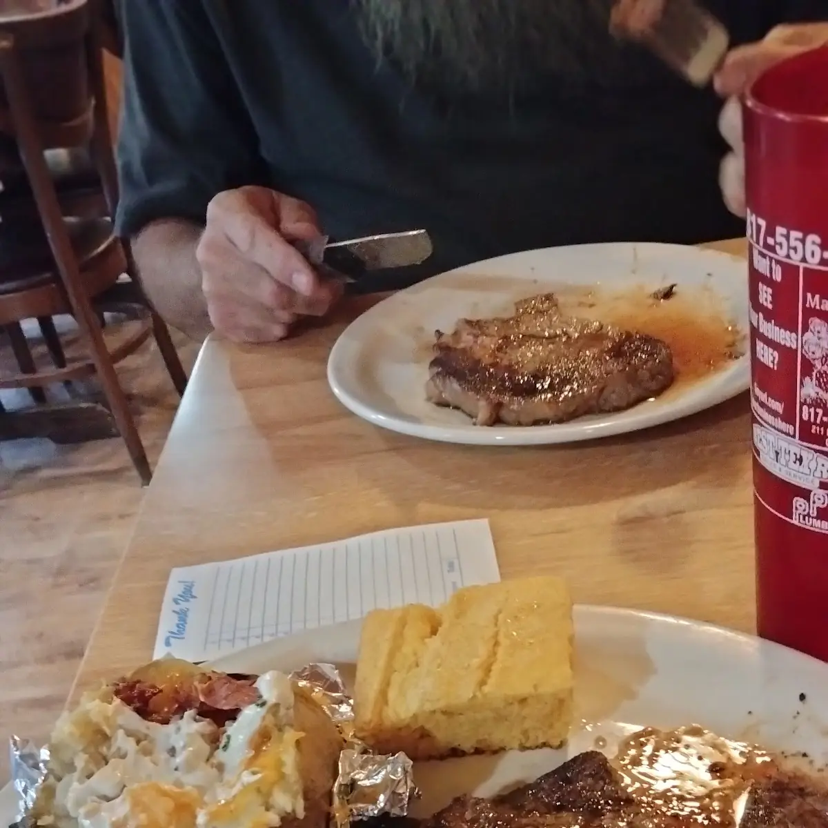 Saturday Night Ribeye Steak