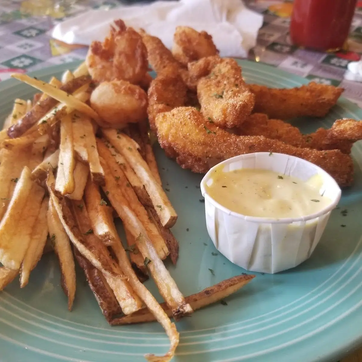 Shrimp & Fish & Chips
