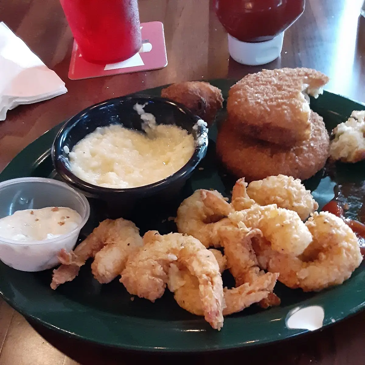 Combo of Shrimp and Deviled Crab Cakes