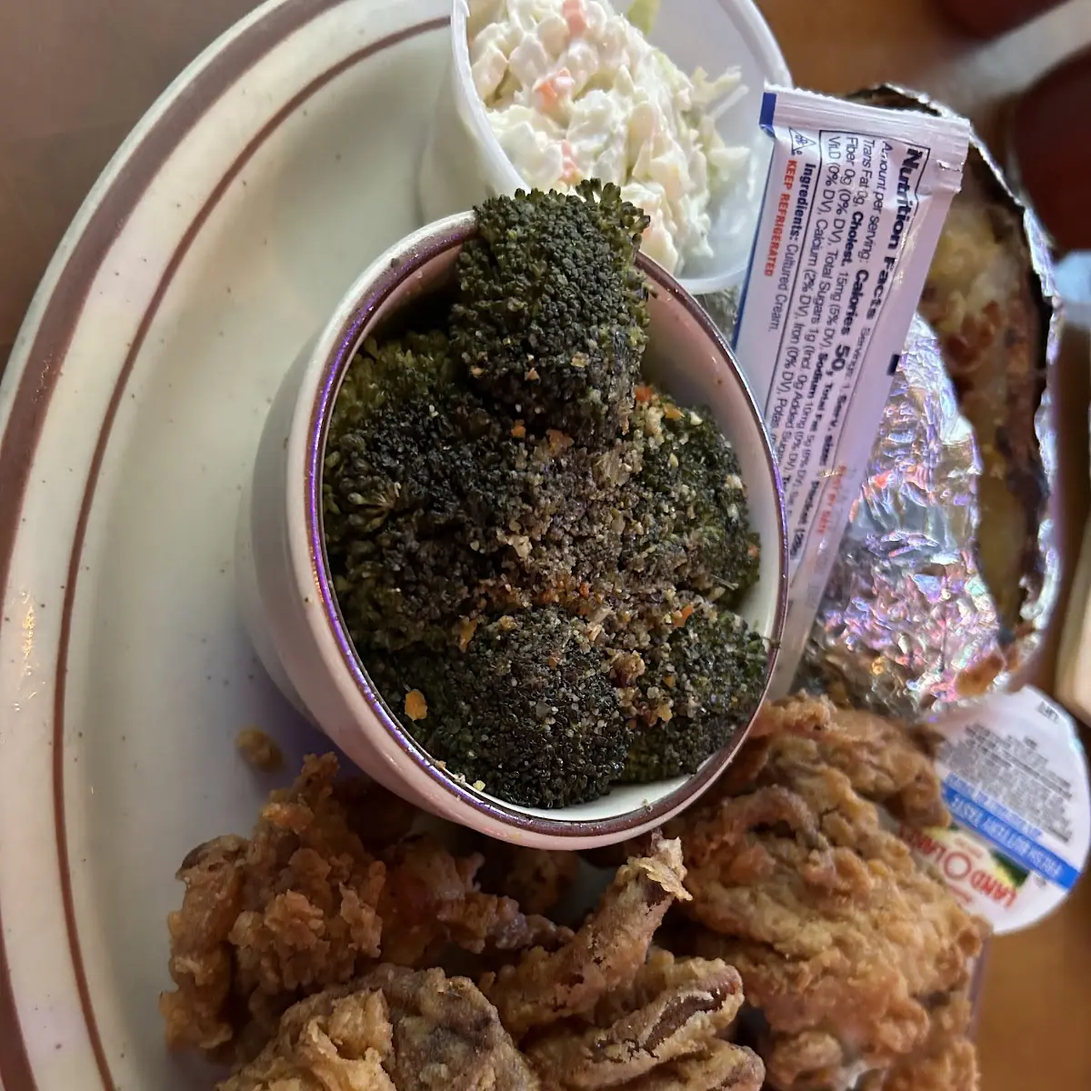 Soft Shell Crab and Broccoli