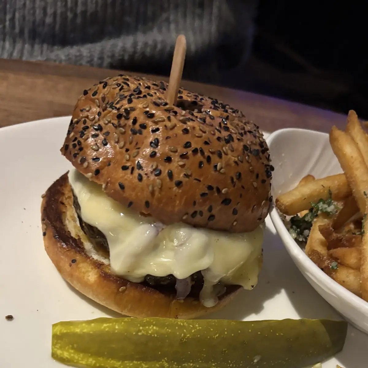 Two Pepper Jack Burger