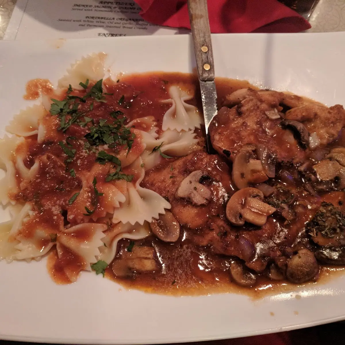 Veal Marsala