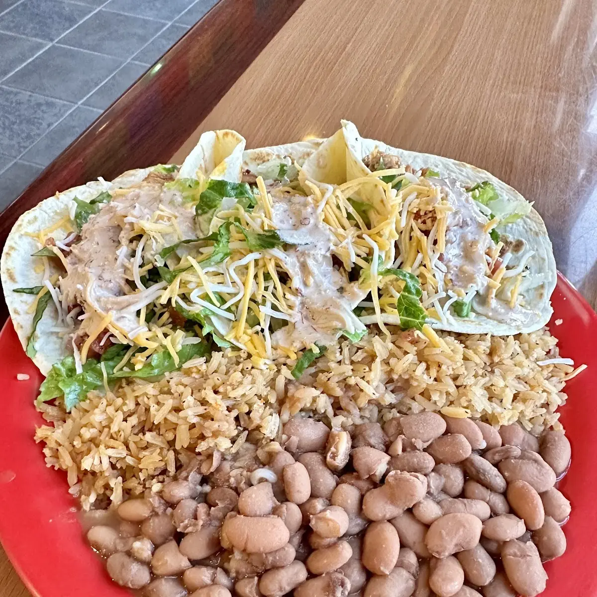 Chipotle Chicken Tacos Combo