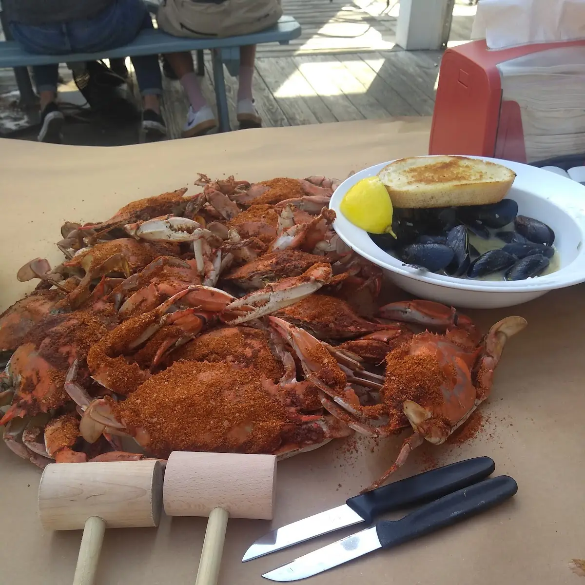 Steamed Crabs