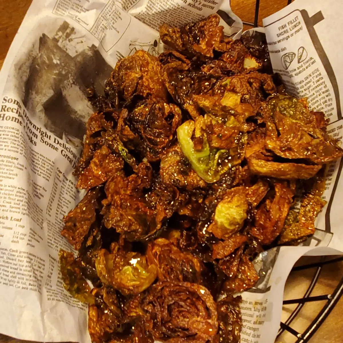 Fried Brussel Sprouts