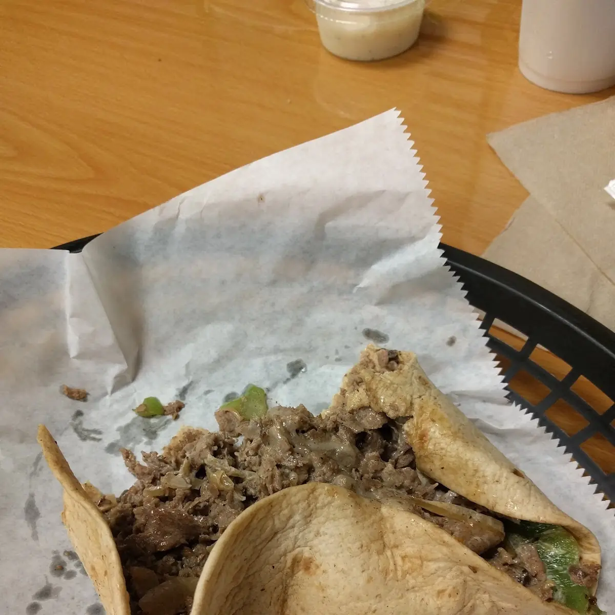 Cheese Steak with Low Carb Wraps