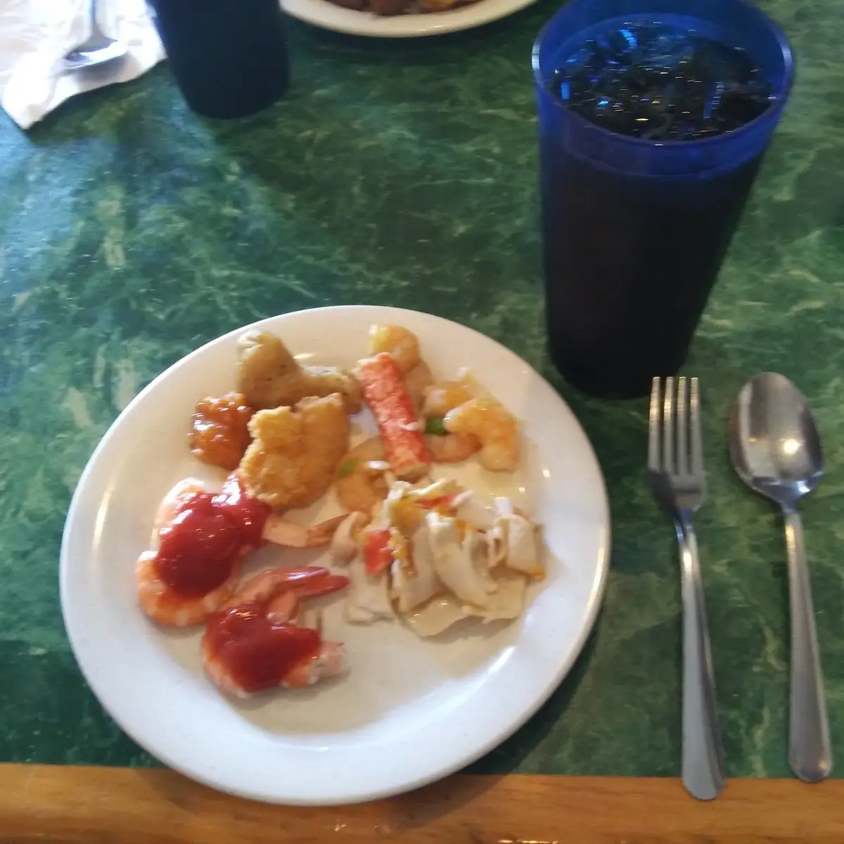 Dragon Buffet Plate from Buffet