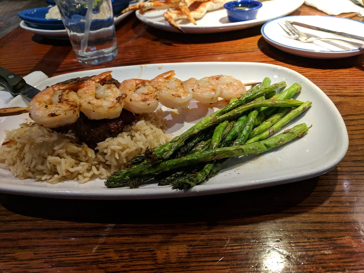 Friday Steak & Walt's Favourite Shrimp