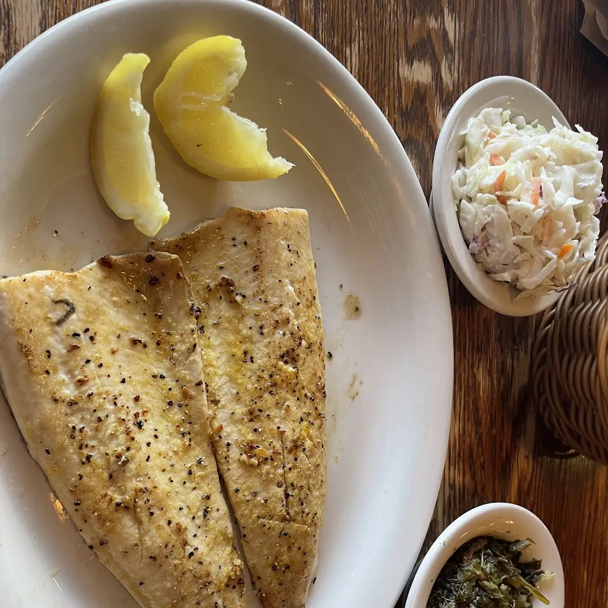 Lemon Pepper Grilled Rainbow Trout