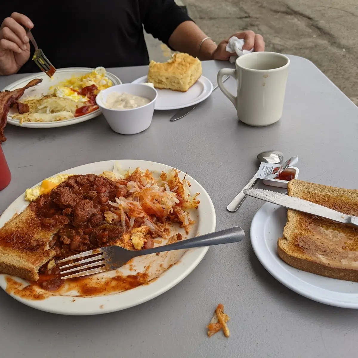 Chili Cheese Omelette
