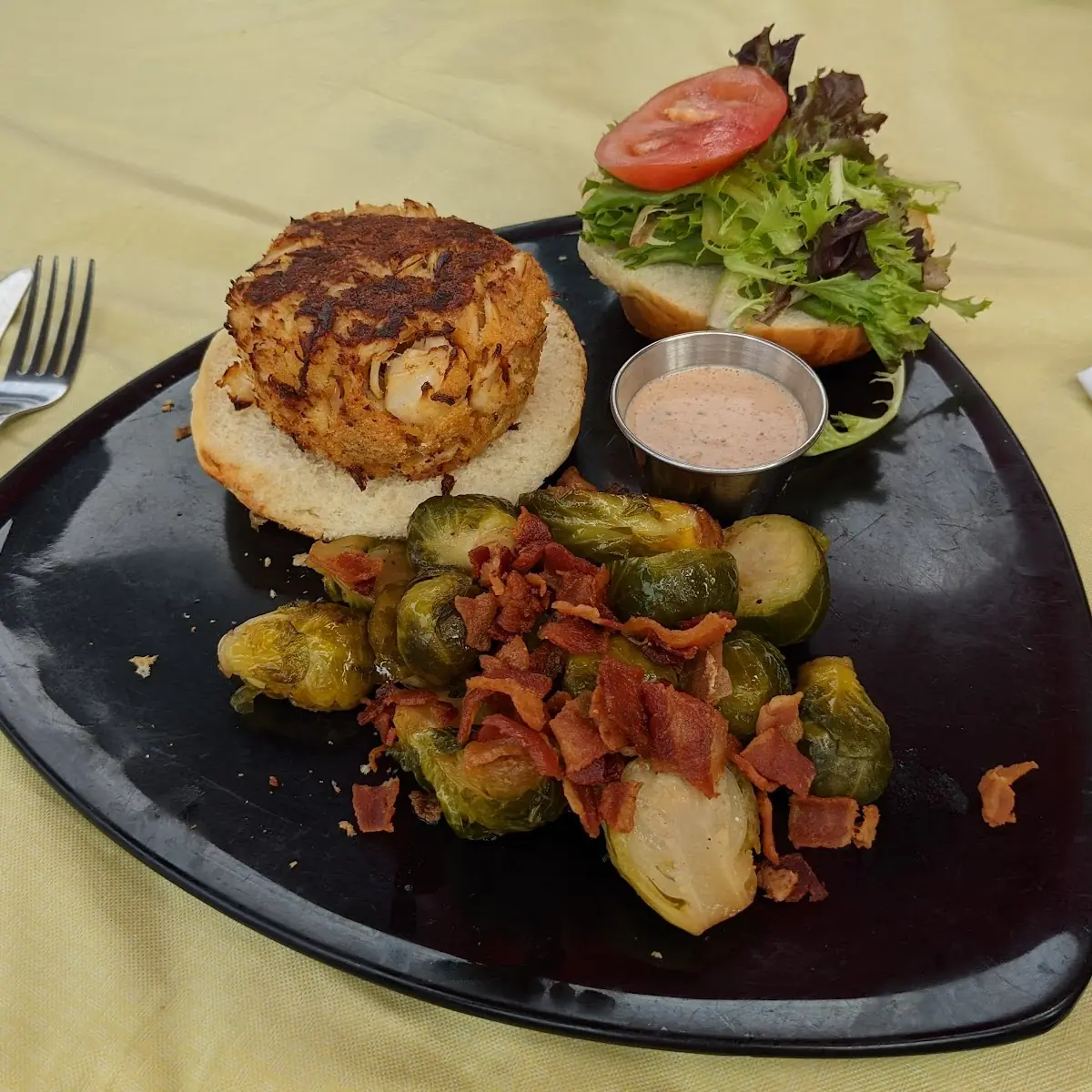 Colossal Crab Cake Sandwich