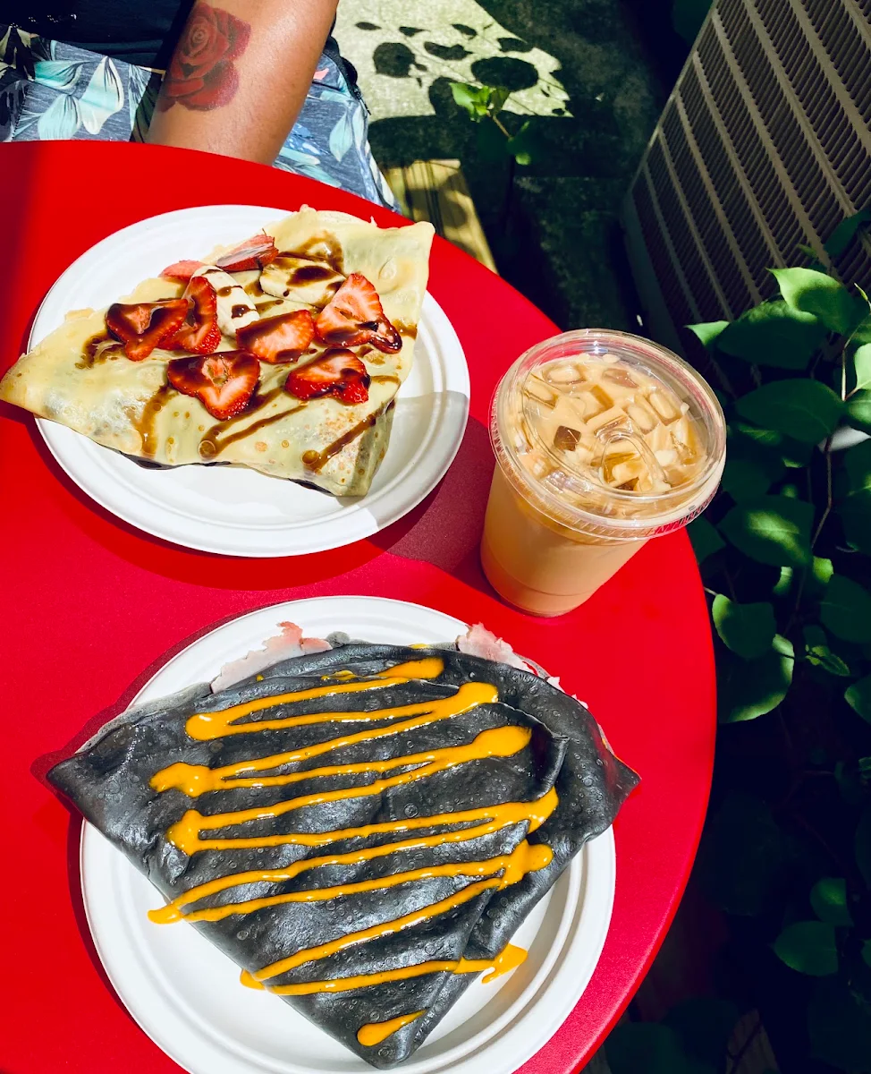 Crepe Ham & Cheese