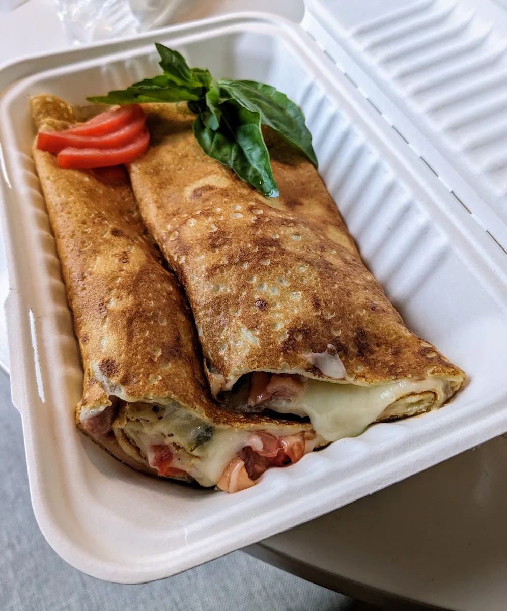 Smoked Salmon Crepe