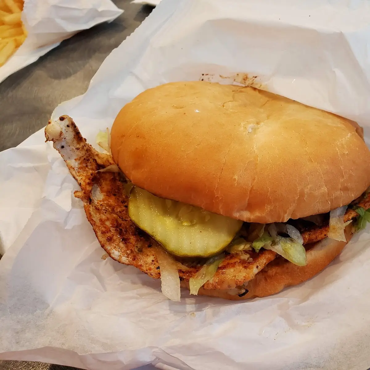 Cajun Chicken Sandwich