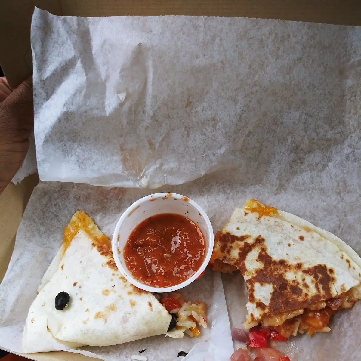 Santa Fe Chicken Quesadilla