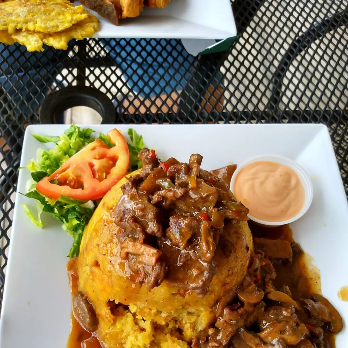 Mofongo Relleno de Churrasco