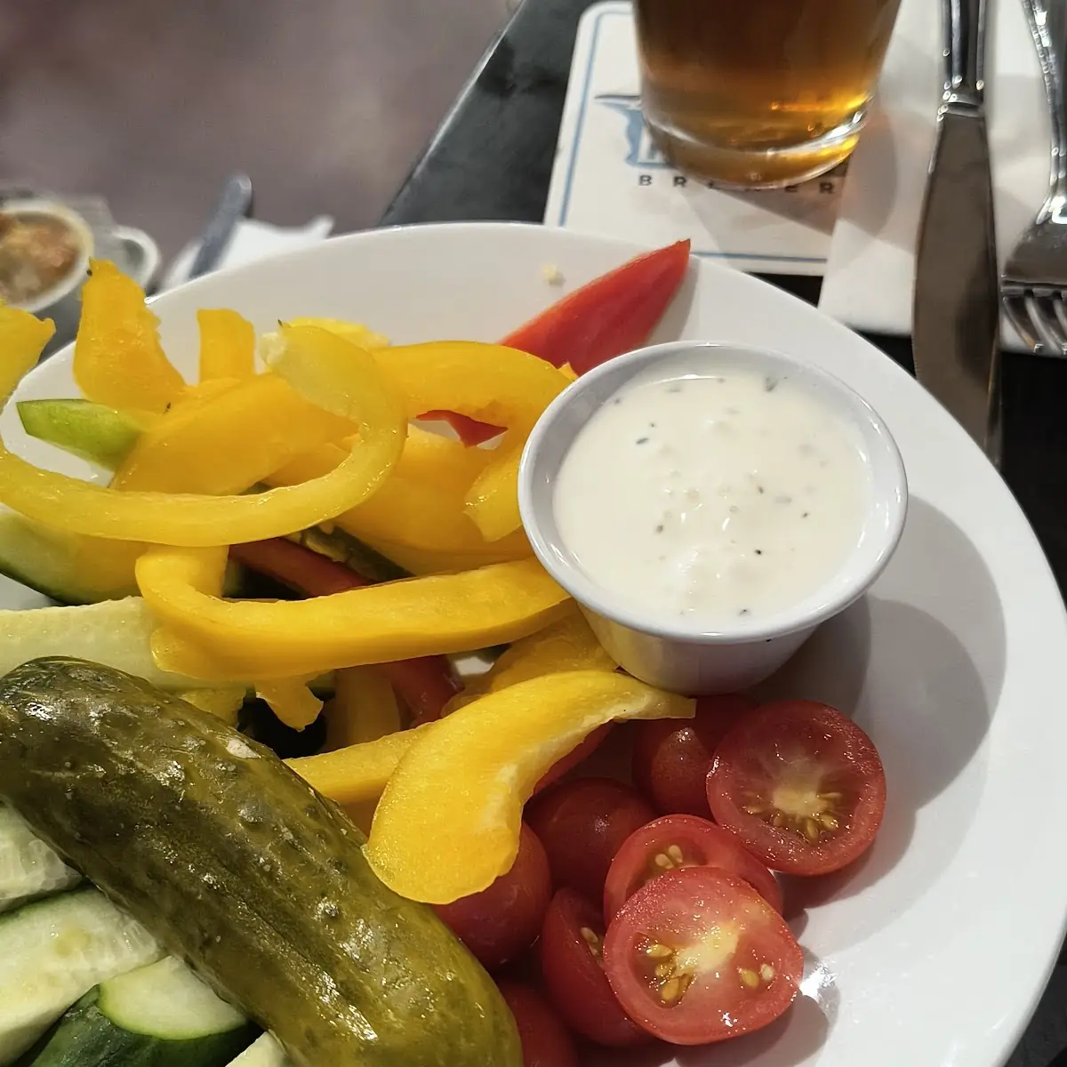In Season Veggie Plate