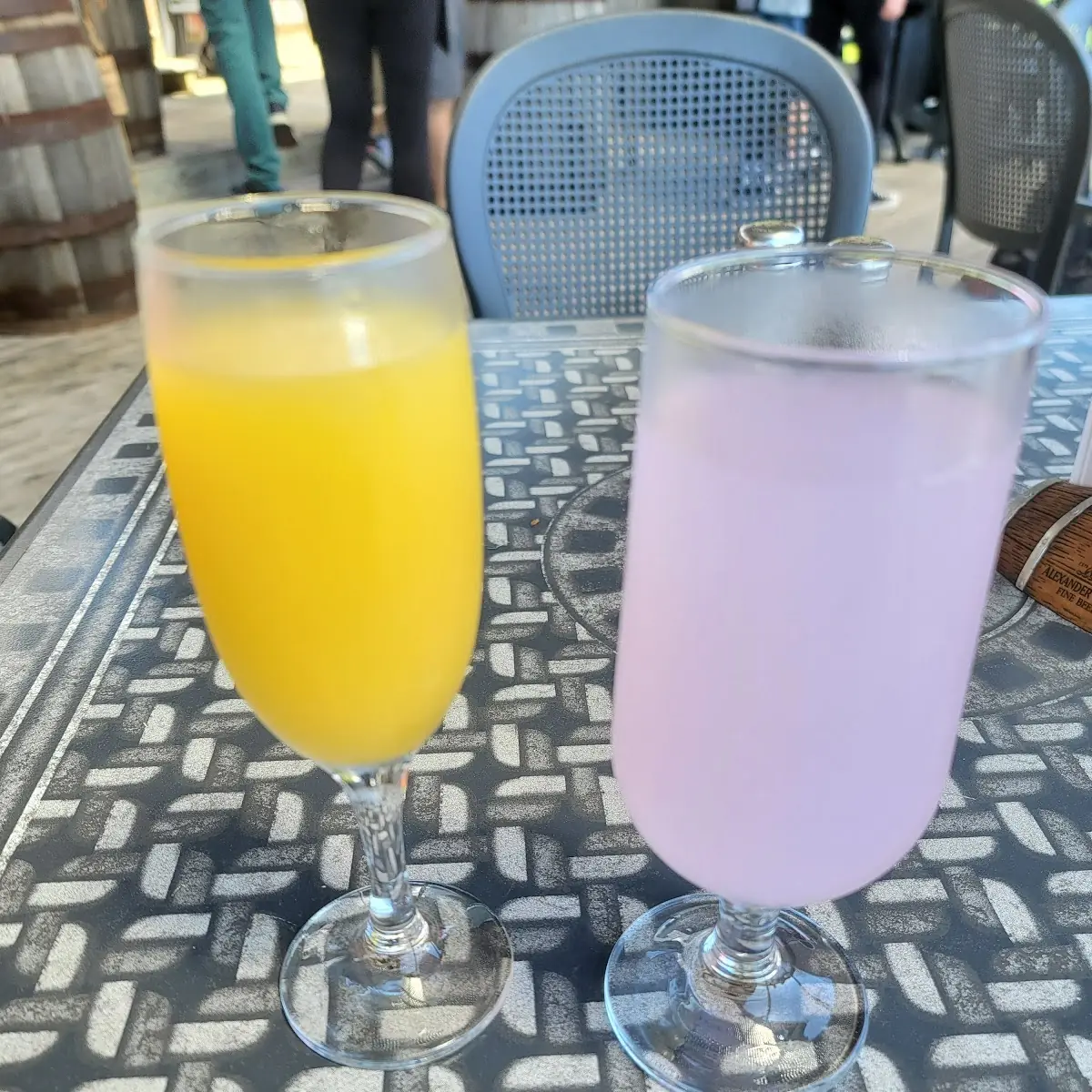 Mimosa and Pink Lemonade