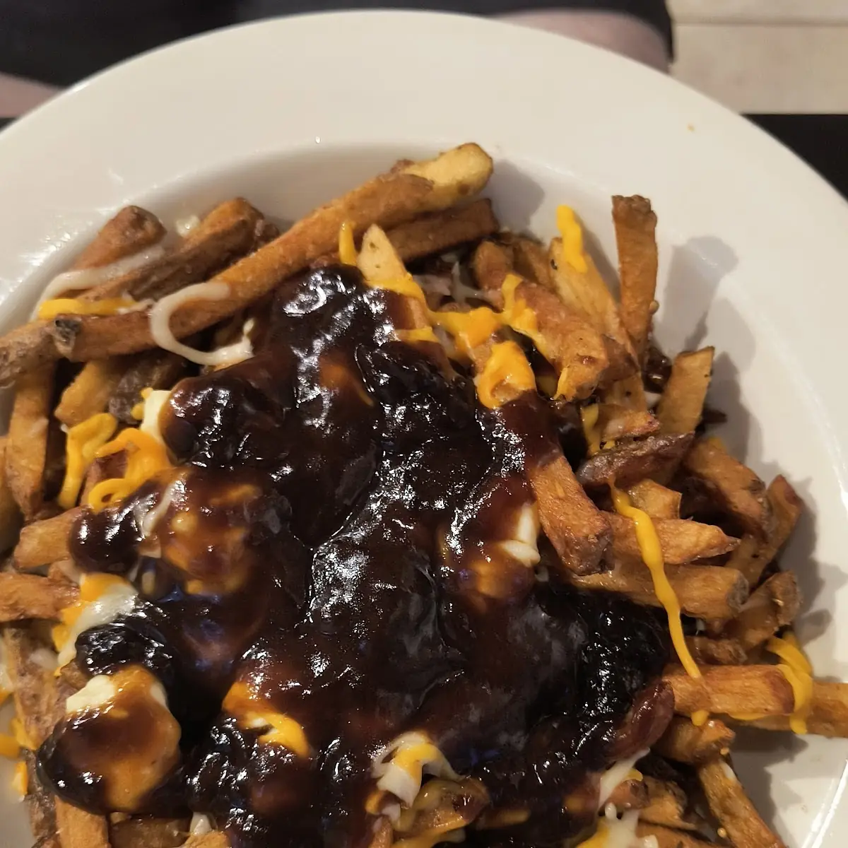 Poutine with Dark Brown Gravy
